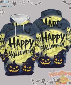 Black Pumpkin Happy Halloween For Halloween Colorful 3D All-Over Print Unisex Hoodie Black Pumpkin Happy Halloween For Halloween Colorful 3D All-Over Print Unisex Hoodie