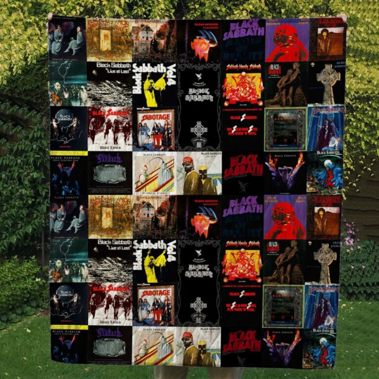 Black Sabbath Quilt Blanket