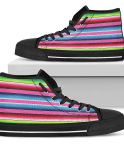 Blanket Stripe High Top Shoes