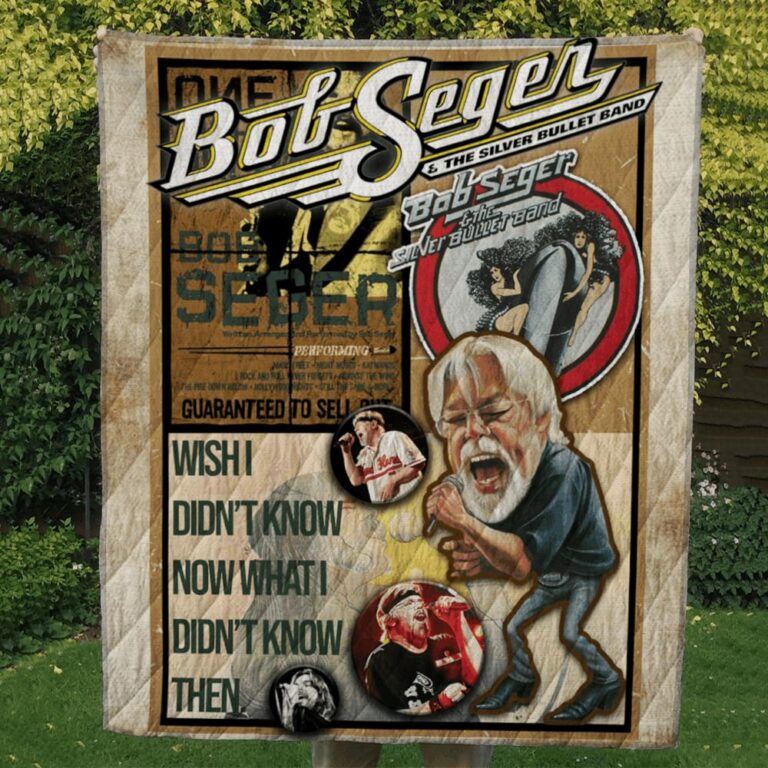 Bob Seger Quilt & Fleece Blanket