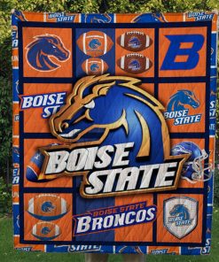 Boise State Broncos Quilt Blanket #2