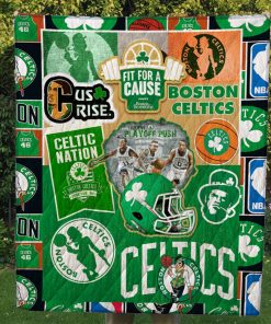 Boston Celtics Quilt Blanket