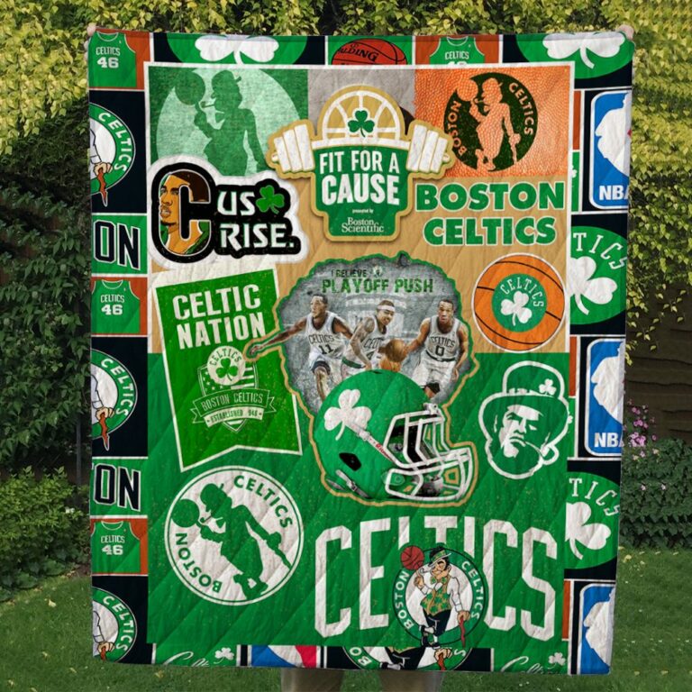Boston Celtics Quilt Blanket