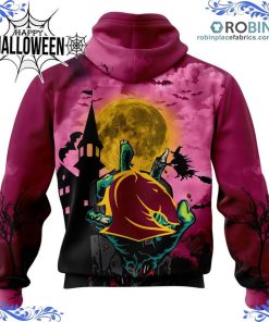brisbane broncos halloween is coming all over print 19 WPlB0