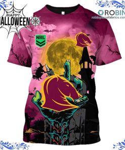 brisbane broncos halloween is coming all over print 377 NckQO
