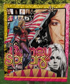 Britney Spears Quilt & Fleece Blanket