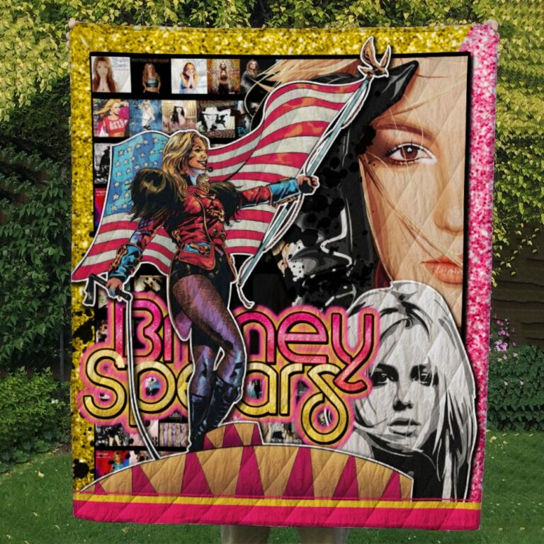 Britney Spears Quilt & Fleece Blanket