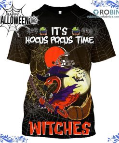 Browns NFL Halloween Jersey Falmingo Witches Hocus Pocus All Over Print – AOP Shirt