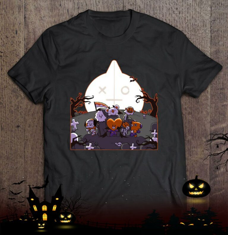 Bt21 Being In The Grave Bts Bt21 Halloween Shirt
