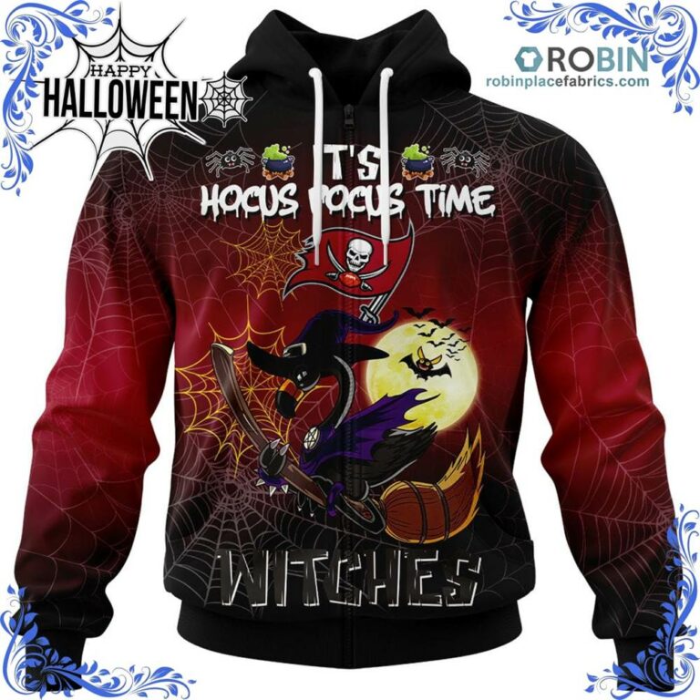 Buccaneers NFL Halloween Jersey Falmingo Witches Hocus Pocus All Over Print – AOP Shirt