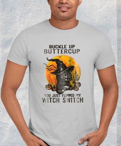 buckle up buttercup black cat halloween shirt 4 hb2PG