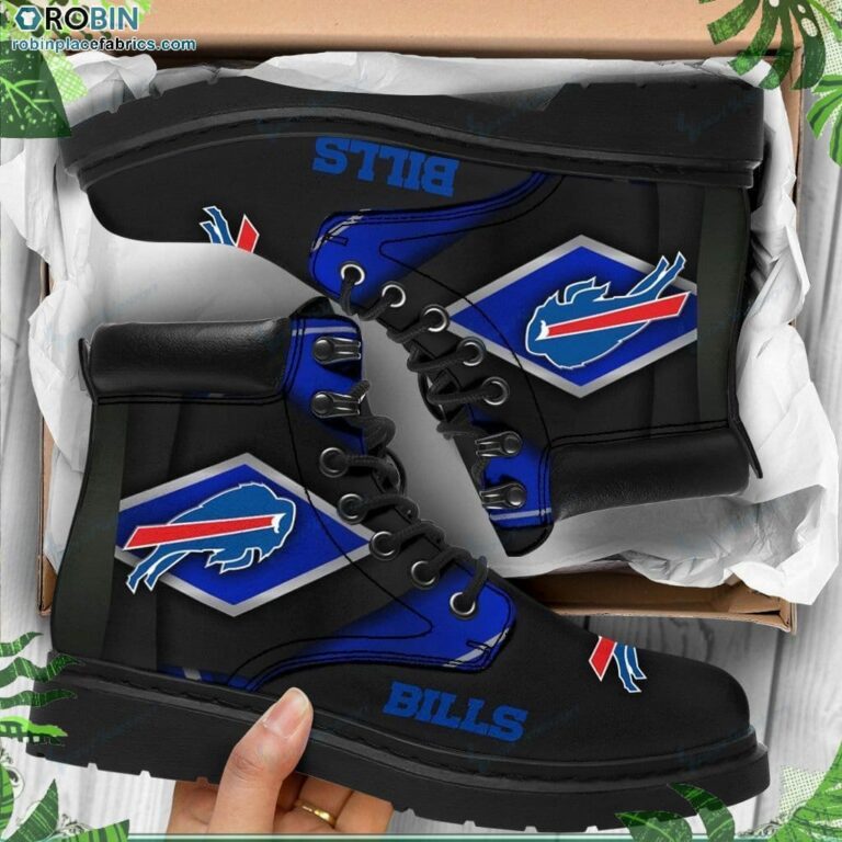 Buffalo Bills Custom Printed Martin Boots RBPL320