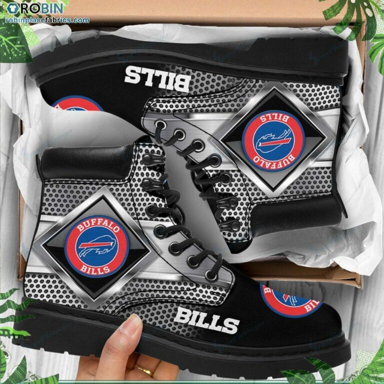Buffalo Bills Custom Printed Martin Boots RBPL452