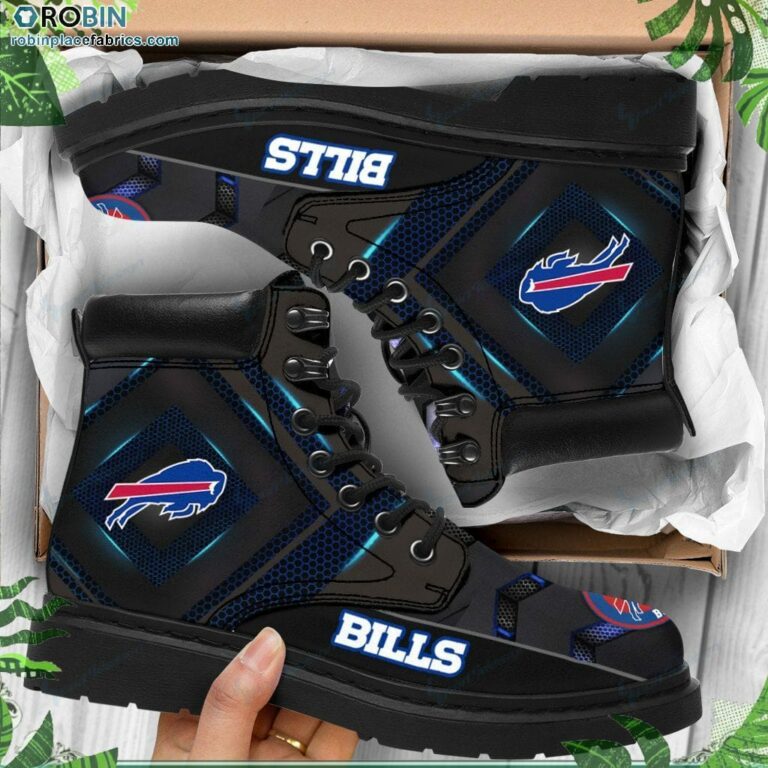 Buffalo Bills Custom Printed Martin Boots RBPL515