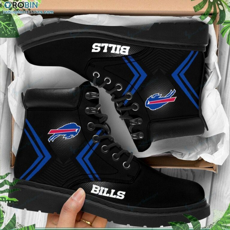 Buffalo Bills Custom Printed Martin Boots RBPL447