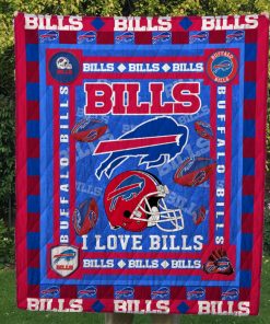 Buffalo Bills Quilt Blanket
