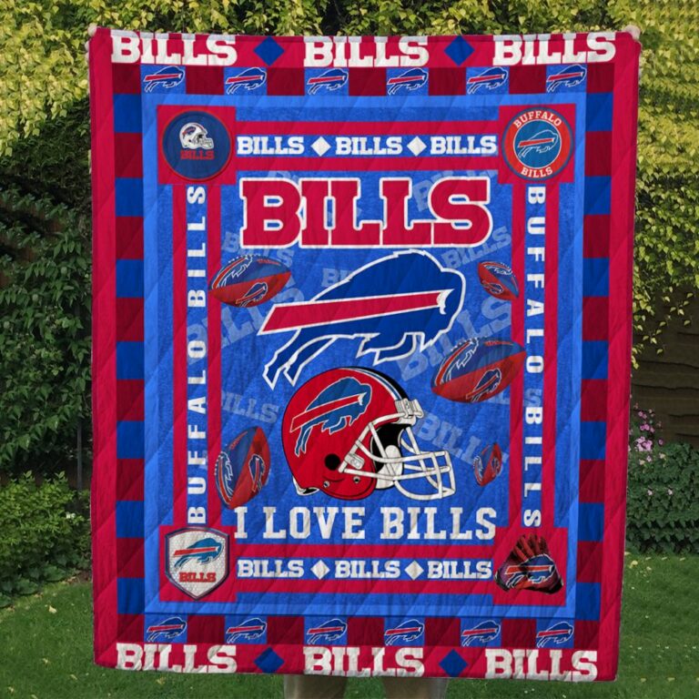 Buffalo Bills Quilt Blanket