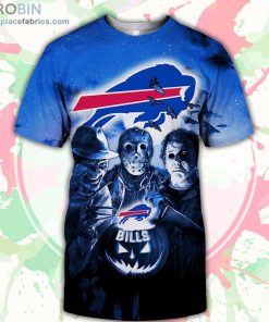 Buffalo Bills T-Shirt Halloween Horror Night – AOP Tshirt