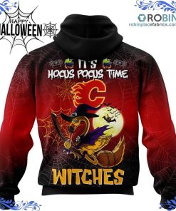calgary flames halloween jersey flamingo witches hocus pocus all over print 446 83vTB
