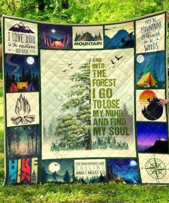 Camping Lovers Quilt Blanket