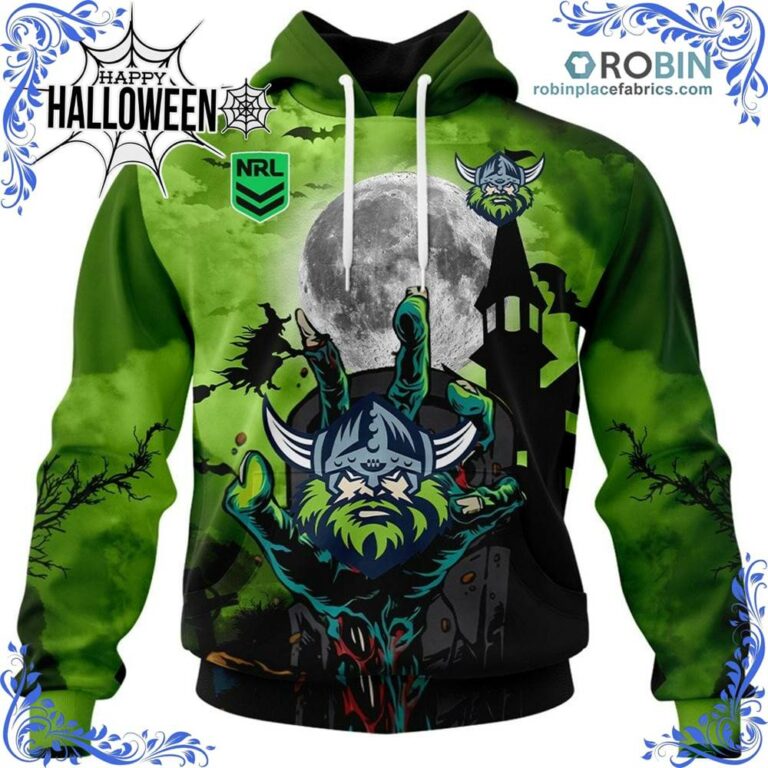 Canberra Raiders Halloween Is Coming All Over Print – AOP Shirt