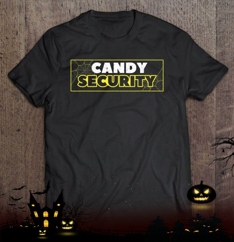 Candy Security Funny Halloween Shirt
