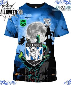 Canterbury-Bankstown Bulldogs Halloween Is Coming All Over Print – AOP Shirt