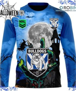 canterbury bankstown bulldogs halloween is coming all over print 275 sQ3na