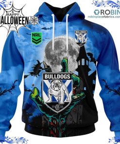 canterbury bankstown bulldogs halloween is coming all over print 91 O1MnJ