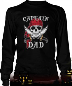 captain dad skeleton halloween shirt 1387 GnQZK