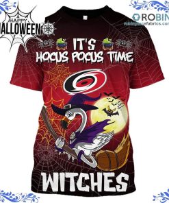 Carolina Hurricanes Halloween Jersey Flamingo Witches Hocus Pocus All Over Print – AOP Shirt