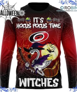 carolina hurricanes halloween jersey flamingo witches hocus pocus all over print 364 sqxS7