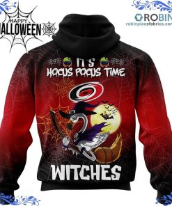 carolina hurricanes halloween jersey flamingo witches hocus pocus all over print 443 q35Ie
