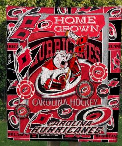Carolina Hurricanes Quilt Blanket