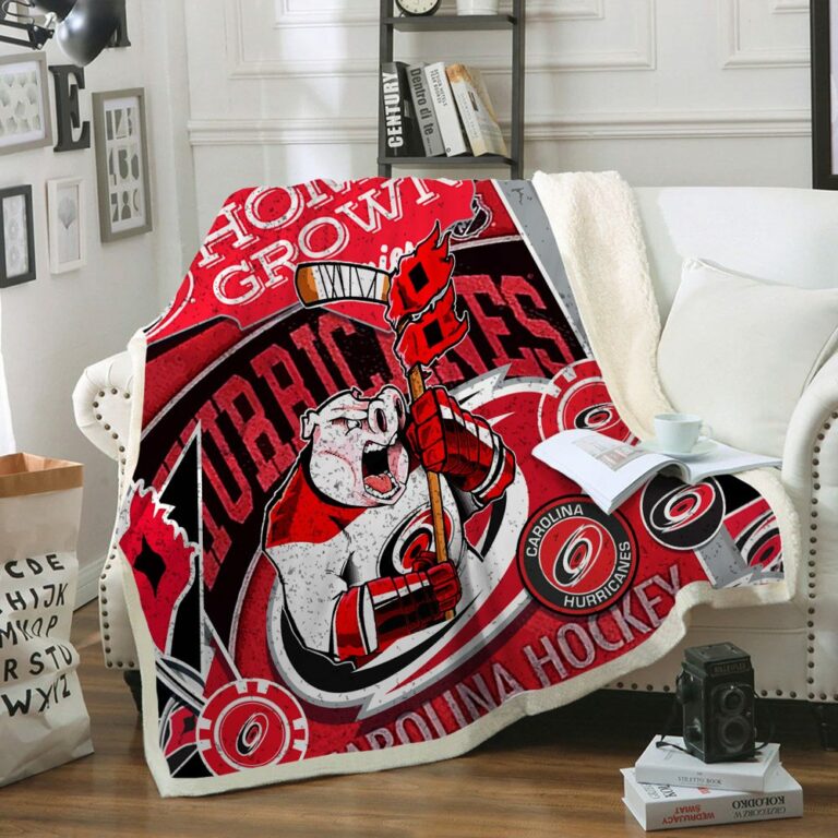 Carolina Hurricanes Quilt & Fleece Blanket