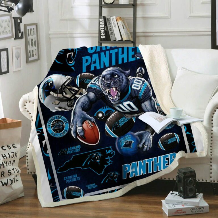 Carolina Panthers Quilt Blanket #2
