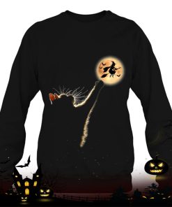 cat catching the moon funny men women halloween costumes shirt 174 fXxje