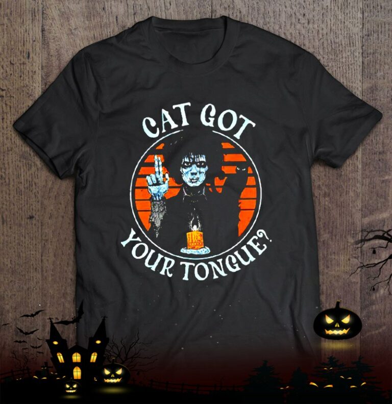 Cat Got Your Tongue Halloween Shirt