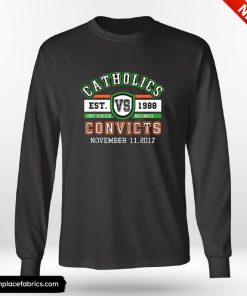 Catholics Vs Convicts 2017 Retro Classic Shirt