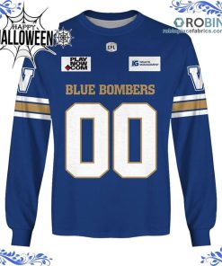 CFL Winnipeg Blue Bombers Jersey All Over Print Shirt