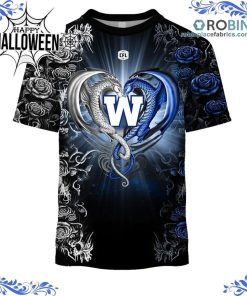 cfl winnipeg blue bombers rose dragon all over print shirt 134 dvxvn