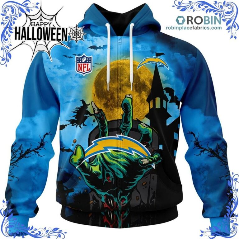 Chargers NFL Halloween Jersey All Over Print – AOP Shirt
