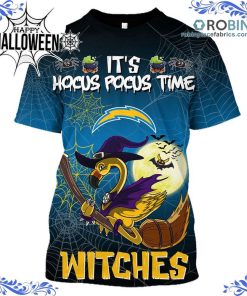 Chargers NFL Halloween Jersey Falmingo Witches Hocus Pocus All Over Print – AOP Shirt