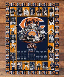 Chicago Bears Limited Edition Quilt And Blanket 058 Chicago Bears Limited Edition Quilt And Blanket 058