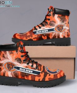 Chicago Bears NFL Down Custom Marten Style Boots RBPL222 Chicago Bears NFL Down Custom Marten Style Boots RBPL222