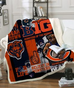 Chicago Bears Quilt Blanket