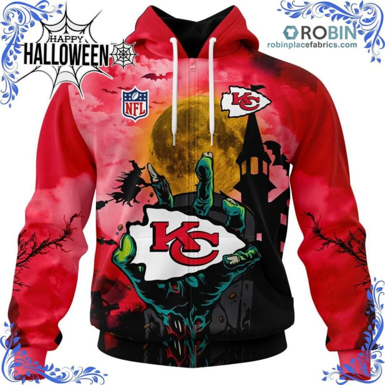 Chiefs NFL Halloween Jersey All Over Print – AOP Shirt