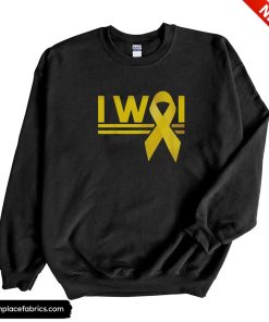childhood cancer awareness childhood cancer i won ribbon sweatshirt v2ecdc