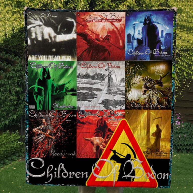 Children Of Bodom Quilt Blanket