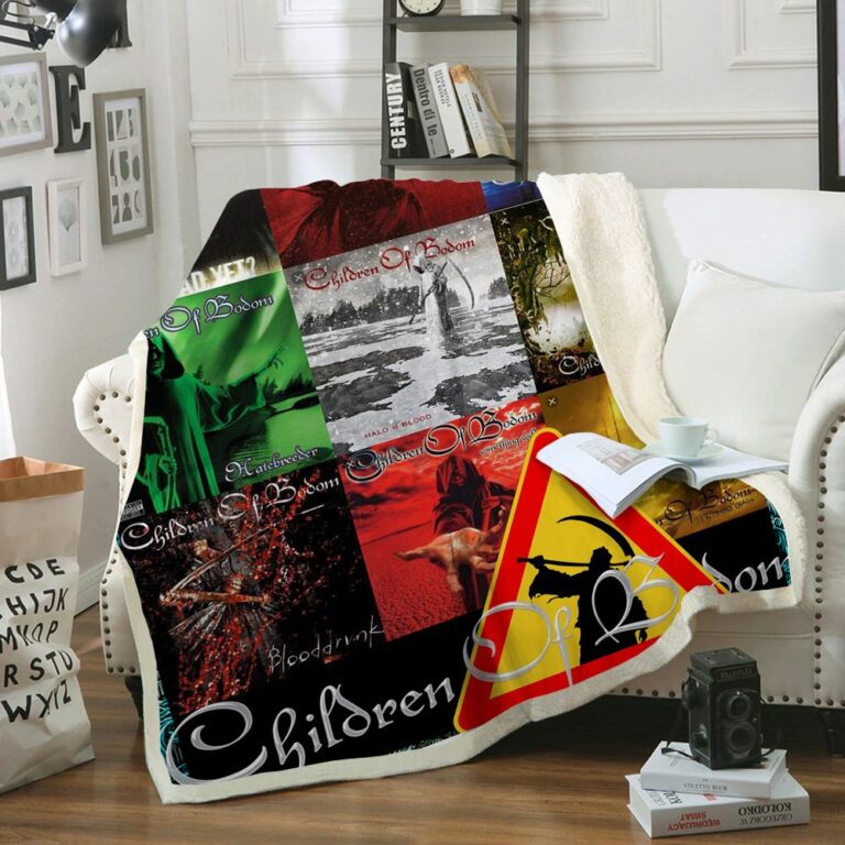 Children Of Bodom Quilt & Fleece Blanket
